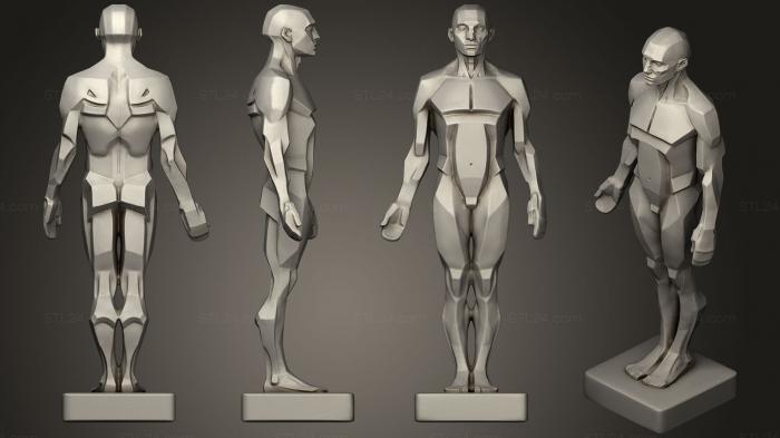 Anatomy of skeletons and skulls (planes of the body, ANTM_1275) 3D models for cnc